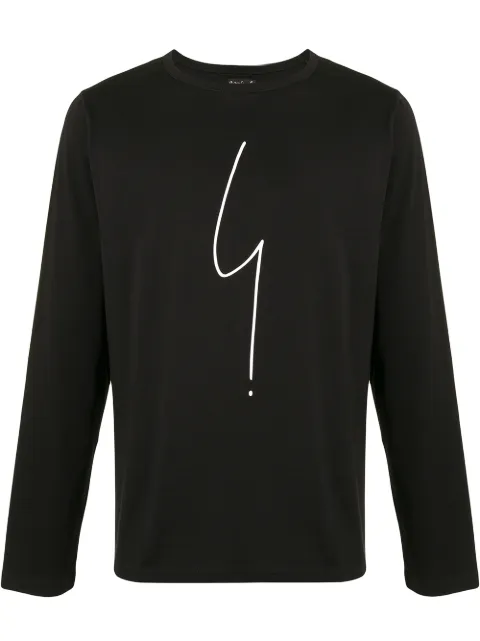 agnès b. Coulos long-sleeved T-shirt Black EA64SE30