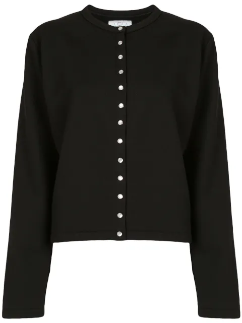 agnès b. Le Classique snap cardigan Black 0267M001