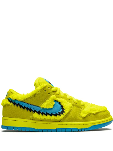 Nike x Grateful Dead SB Dunk Low "Yellow Bear" sneakers Yellow CJ5378
