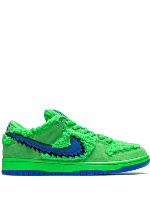 Nike x Grateful Dead SB Dunk Low "Green Bear" sneakers Green CJ5378