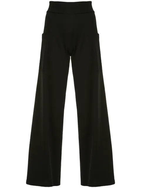 agnès b. Mathis wide-leg trousers Black 6117J000
