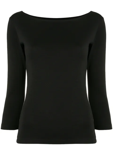 agnès b. Leopard T-shirt Black 8418JG13