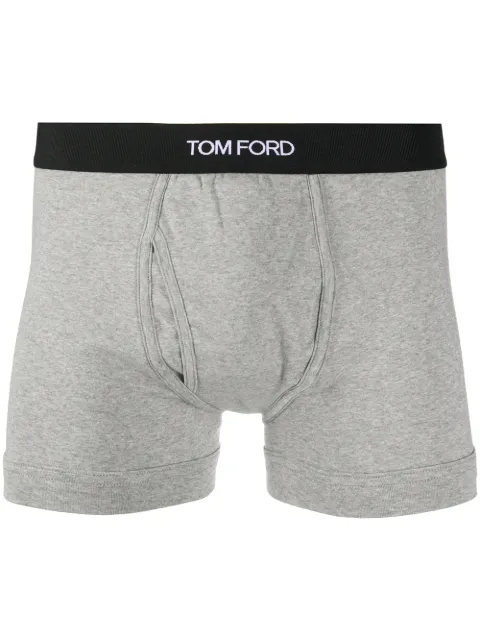 TOM FORD logo waistband boxers Grey T4LC31040
