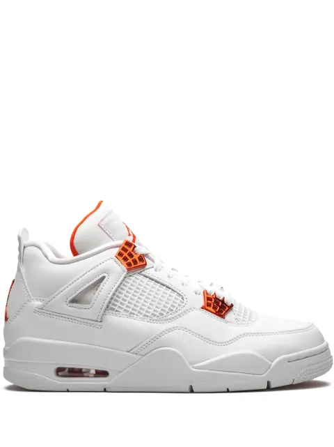 Jordan Air Jordan 4 Retro "Metallic Pack - Orange" sneakers White CT8527