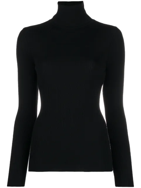 Wolford roll-neck ribbed jumper Black 52769