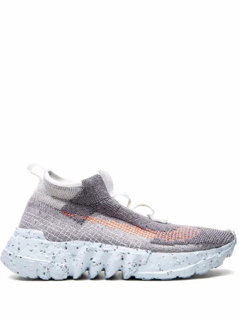 Nike Space Hippie 02 "Hyper Crimson" sneakers Grey CQ3988