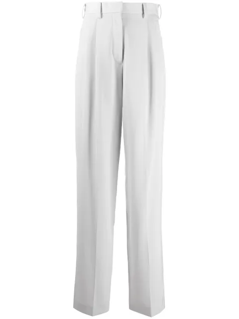 Stella McCartney tailored high-waisted trousers Grey 602899SPA28