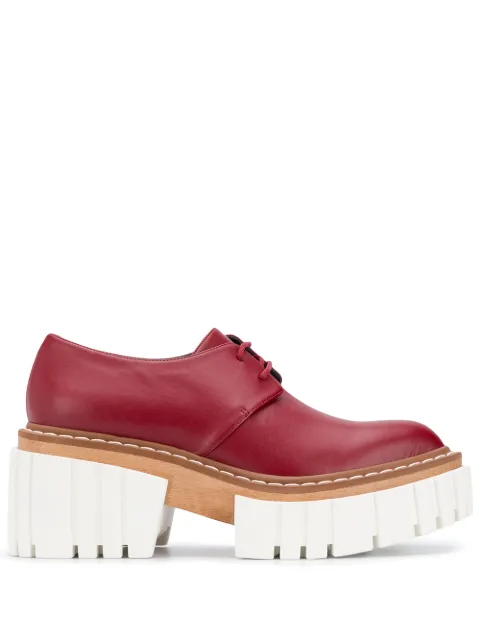 Stella McCartney Emilie lace-up shoes Red 800268W0YG0
