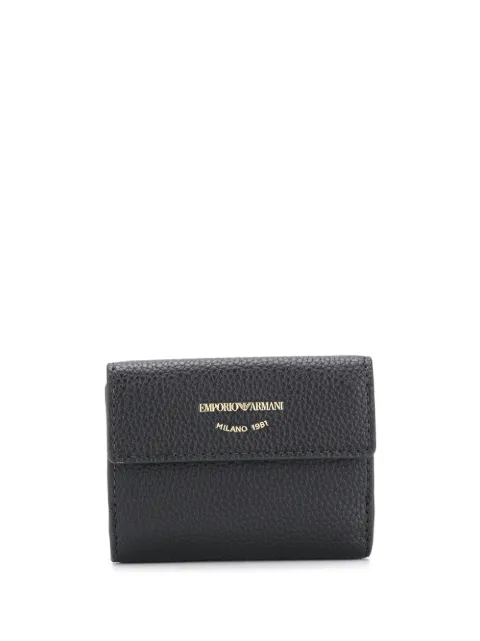 Emporio Armani logo stamp purse Black Y3H215YFW9B