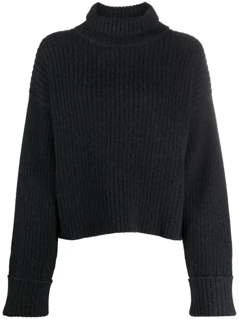 Le Kasha Galway jumper Blue GALWAY0933