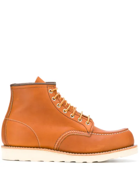 Red Wing Shoes Classic Mock Toe boots Neutrals 875