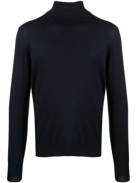 Fileria ribbed roll-neck jumper Blue 5515714290
