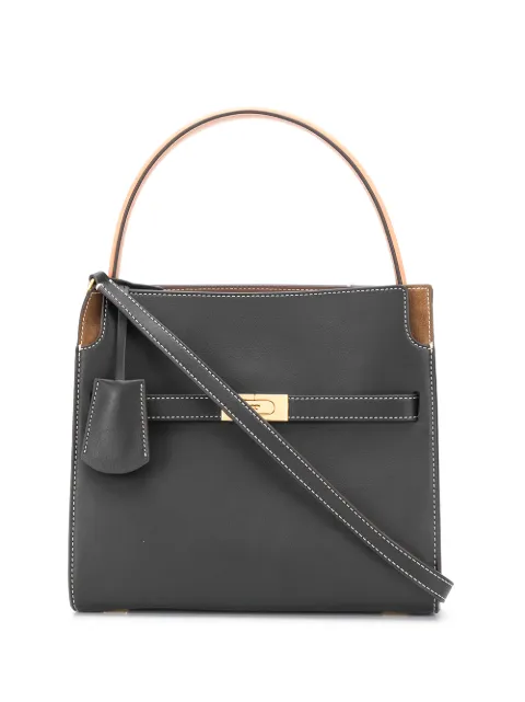 Tory Burch small Lee Radziwilli Double shoulder bag Blue 61302