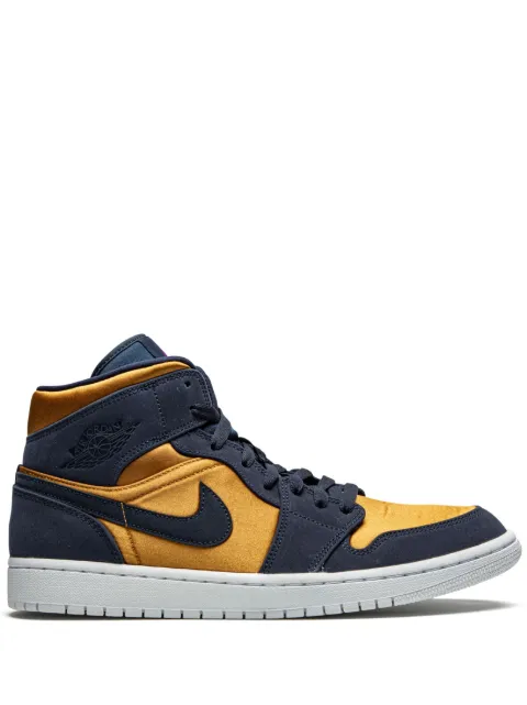 Jordan Air Jordan 1 Mid SE "Stain Gold" sneakers Blue 852542