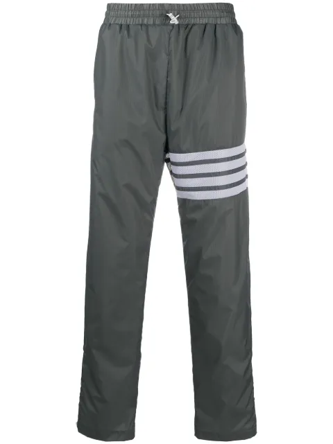 Thom Browne ripstop straight-leg track pants Grey MJQ106A06859
