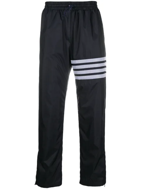 Thom Browne ripstop straight-leg track pants Blue MJQ106A06859