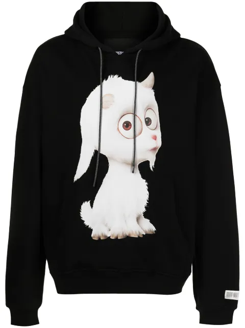 Mostly Heard Rarely Seen graphic-print hoodie Black MH08BJKH11