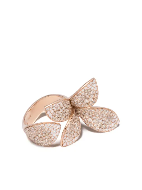 Pasquale Bruni 18kt rose gold Giardini Segreti diamond ring Pink 15115R