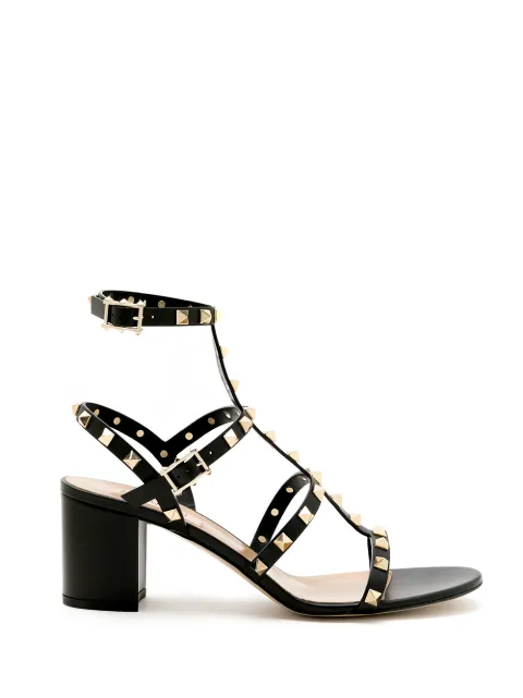 Valentino Garavani Rockstud leather sandals Black WS0491VBP