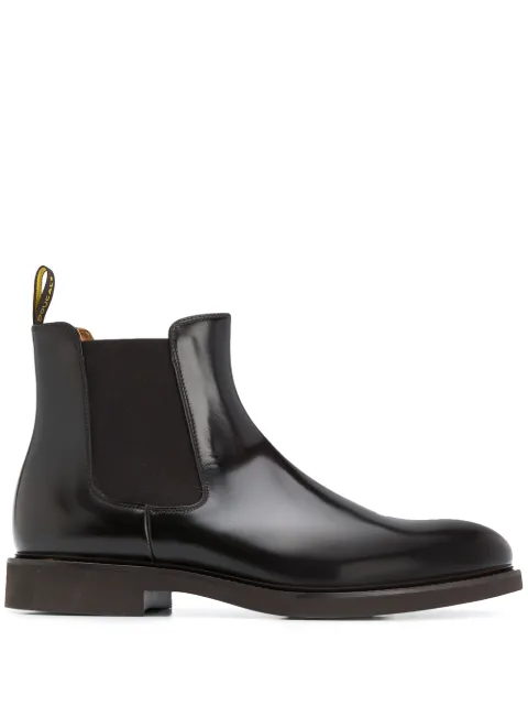 Doucal's almond-toe chelsea boots Brown DU1343GENOUF007TM02