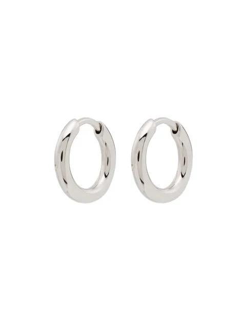 Tom Wood Classic small hoop earrings Silver E39LSNA01S925925