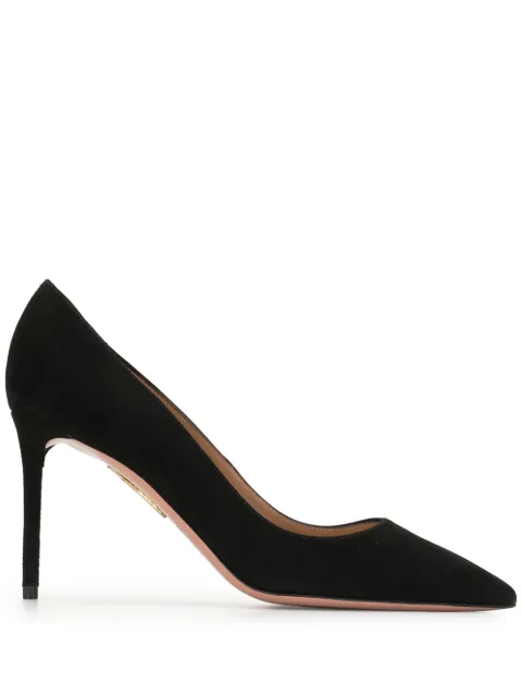 Aquazzura 85mm Purist pumps Black PURMIDP1SUE000