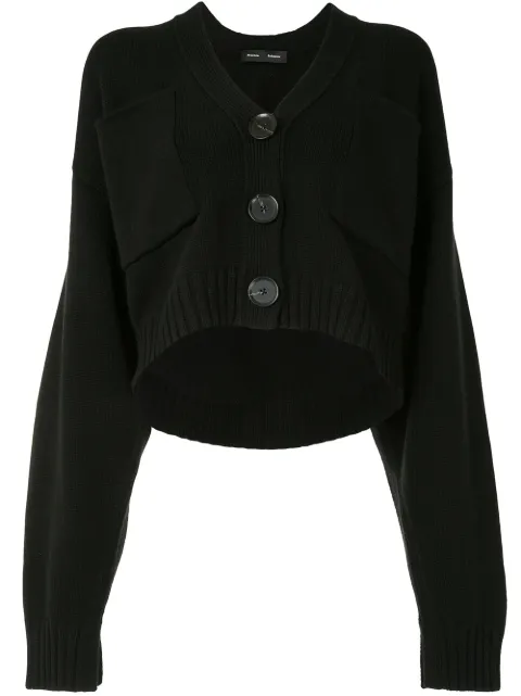 Proenza Schouler eco cashmere cardigan Black R2117593KK020
