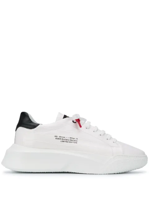 Giuliano Galiano Nemesis lace-up sneakers White NEMESIS2CROCK