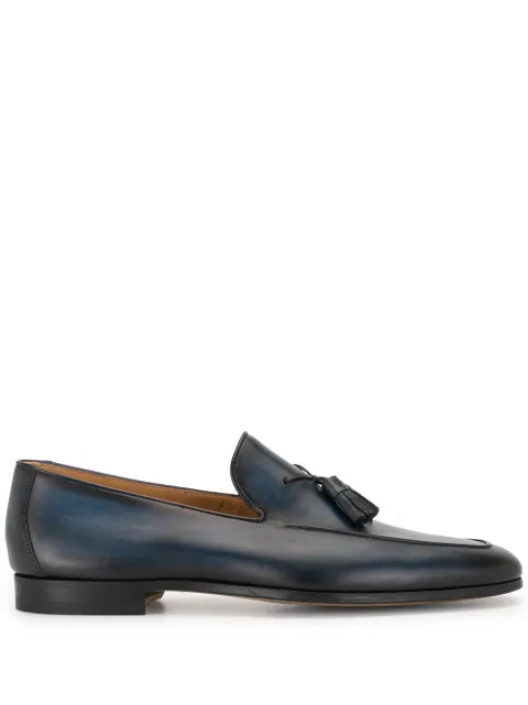 Magnanni tasselled leather loafers Blue 22693