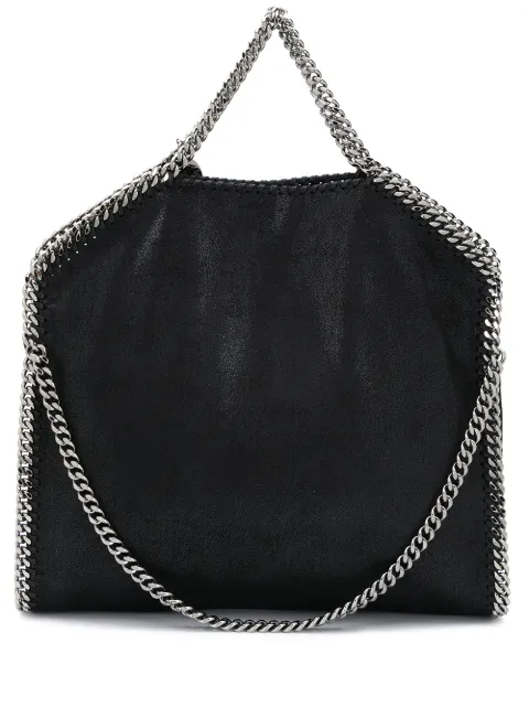 Stella McCartney Falabella fold-over tote bag Black 234387W9132
