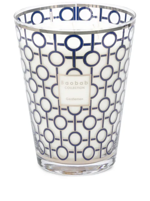 Baobab Collection Gentlemen Max 24 candle Grey MAX24GEN
