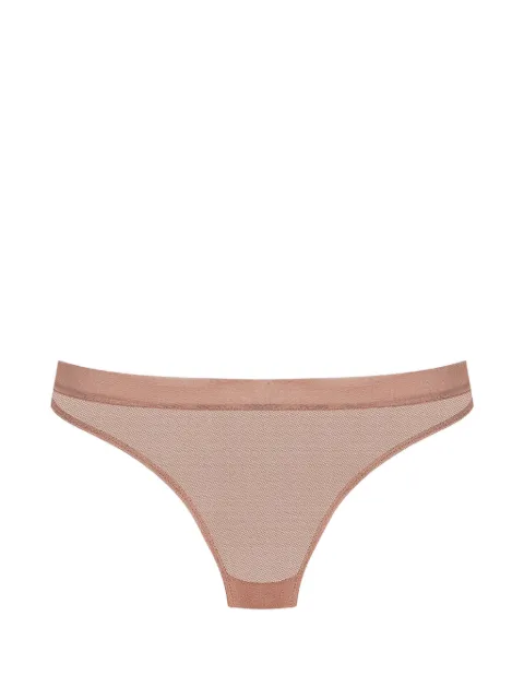 Maison Close Corps à Corps sheer briefs Neutrals 608676