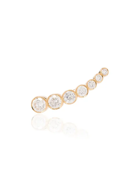 Sophie Bille Brahe 18kt yellow gold Petit Croissant De Lune earring Gold EA18PCRWHL
