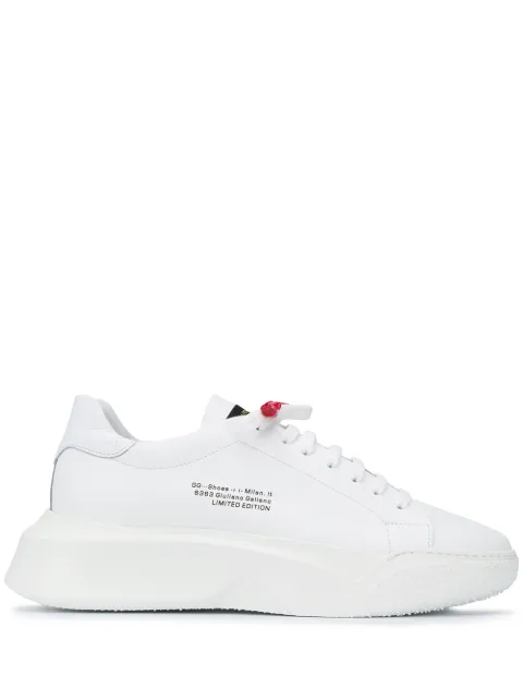 Giuliano Galiano Nemesis lace-up sneakers White NEMESIS2NAPPA