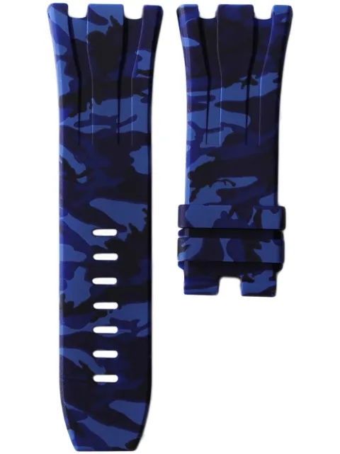 Horus Watch Straps 44mm Audemars Piguet Royal OAK Offshore watch strap Blue AP44BC