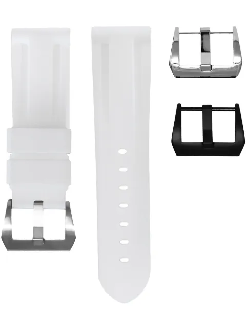 Horus Watch Straps 24mm pin-buckle watch strap White 24MMWS