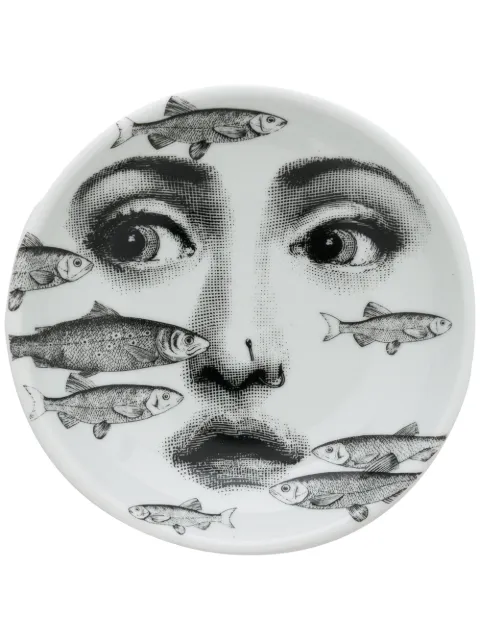 Fornasetti Tema e Varizioni N°392 ashtray White P23X392
