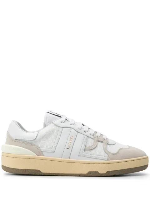 Lanvin Clay leather low-top sneakers White FWSKDK00NASHA20