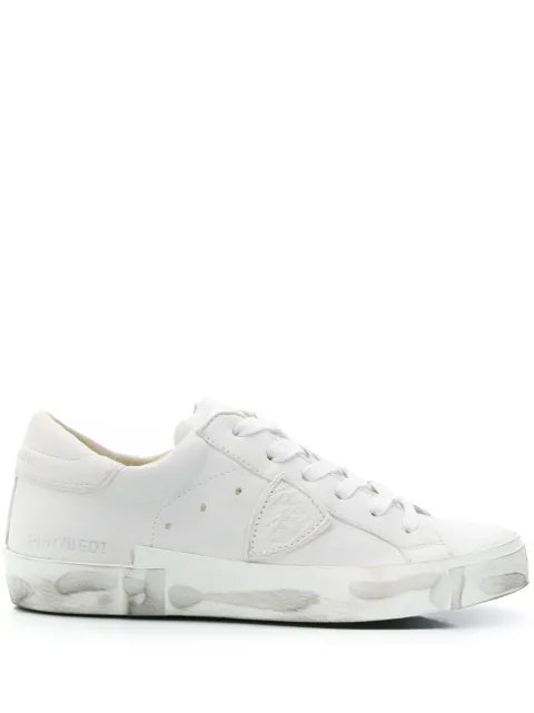 Philippe Model Paris PRSX low-top leather sneakers White PRLD1012