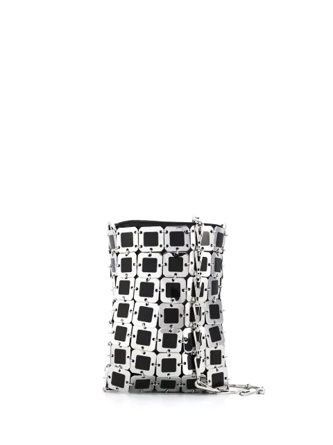 Rabanne Bolso mini bag Silver 20ASS0143MET133M004BLACKSILVER