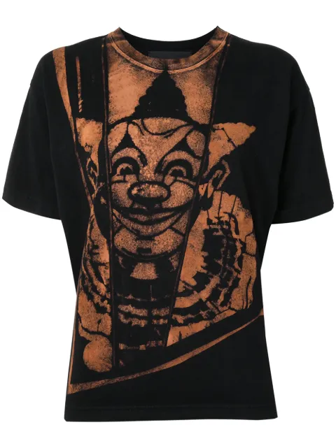 Aganovich graphic-print cotton T-shirt Black XTS05AW20
