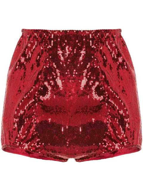 Dolce & Gabbana sequinned briefs Red O2B30TFLMK4