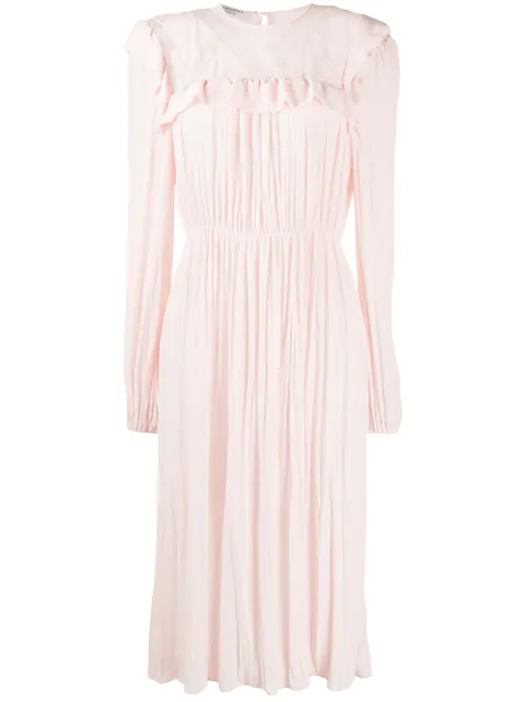 Philosophy Di Lorenzo Serafini lace detail flared dress Pink A04465718