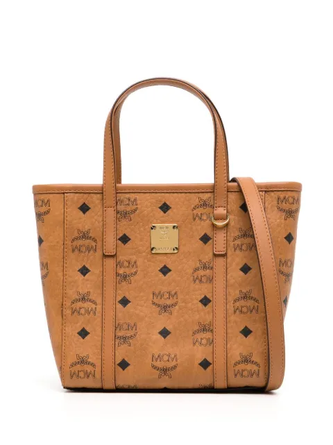 MCM mini Aren tote bag Brown MWPAATN04CO