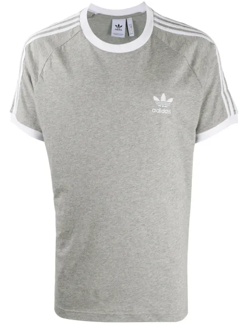 adidas three stripes logo T-shirt Grey FM3769
