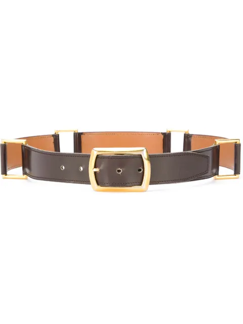 Hermès Pre-Owned loops buckled belt Brown 130658