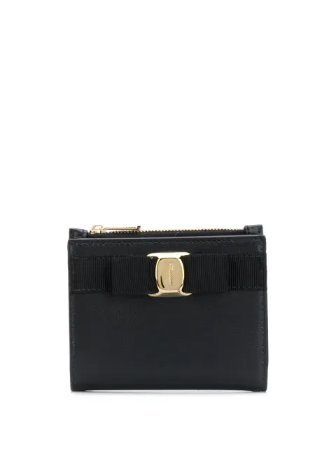 Ferragamo Vara bow-detail wallet Black 734500