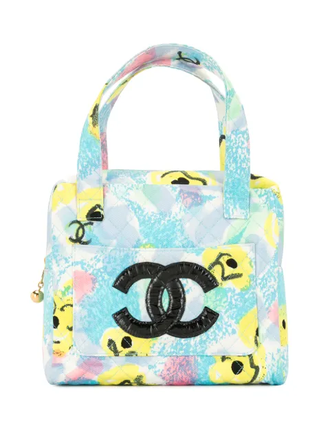 CHANEL Pre-Owned 1997 flower CC tote Multicolour 4831587