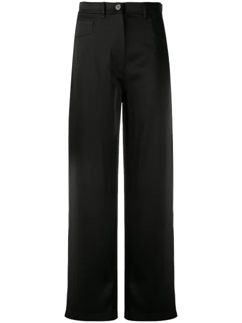 Nanushka wide-leg trousers Black NW20CRPA03699