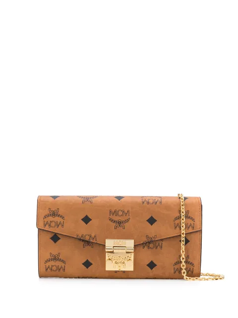 MCM large Patricia crossbody wallet Neutrals MYLAAPA02CO